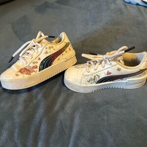 Puma size 9 toddler (custom unicorn) sneakers